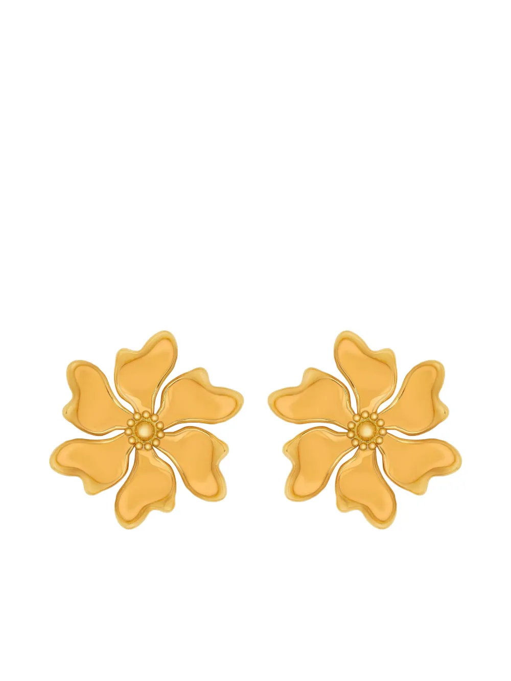 Oscar de la Renta Orecchini Cherry Blossom - Giallo