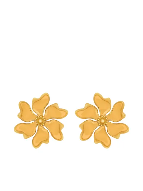 Oscar de la Renta aretes Cherry Blossom