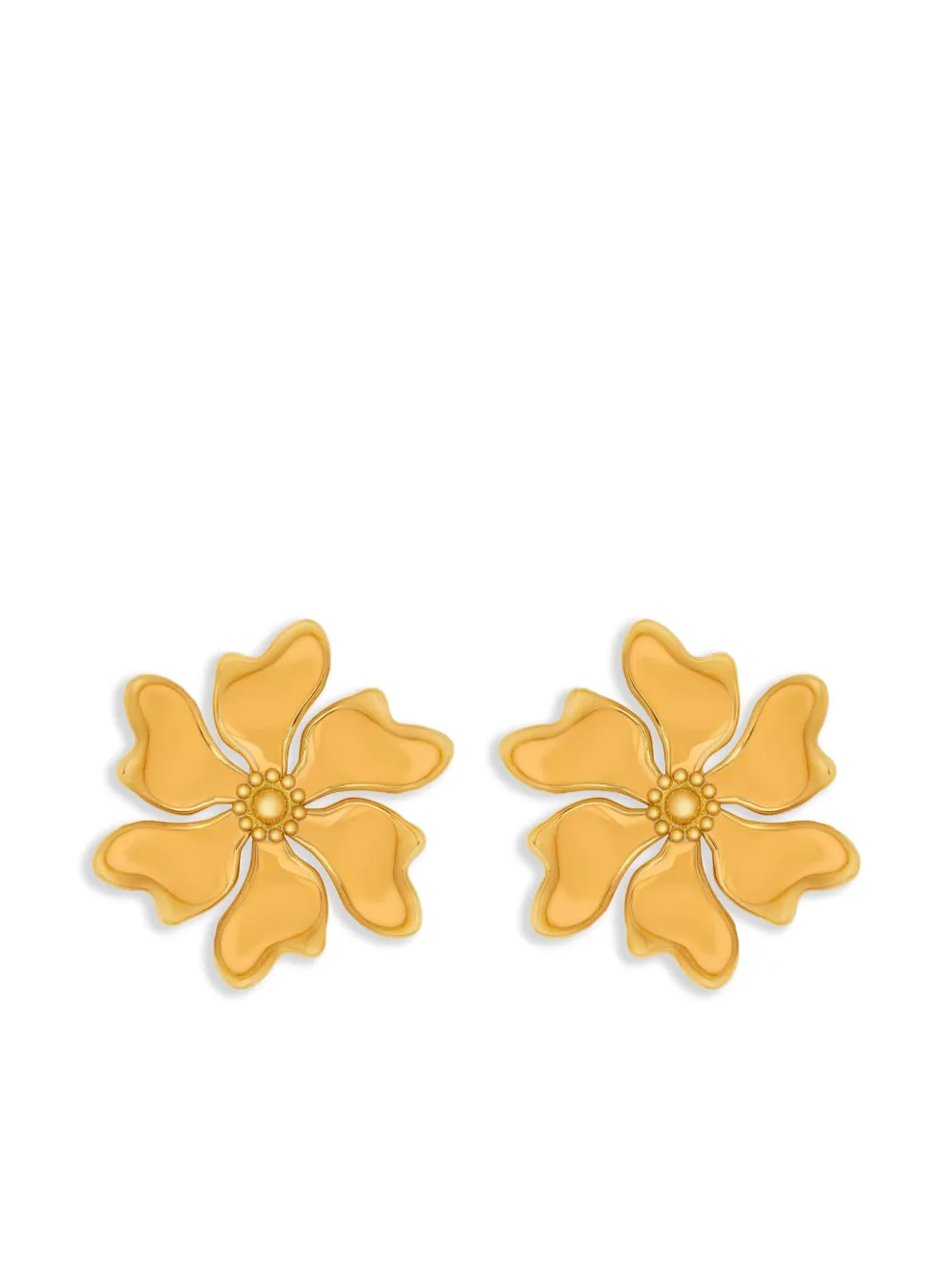 Oscar De La Renta Cherry Blossom Earrings