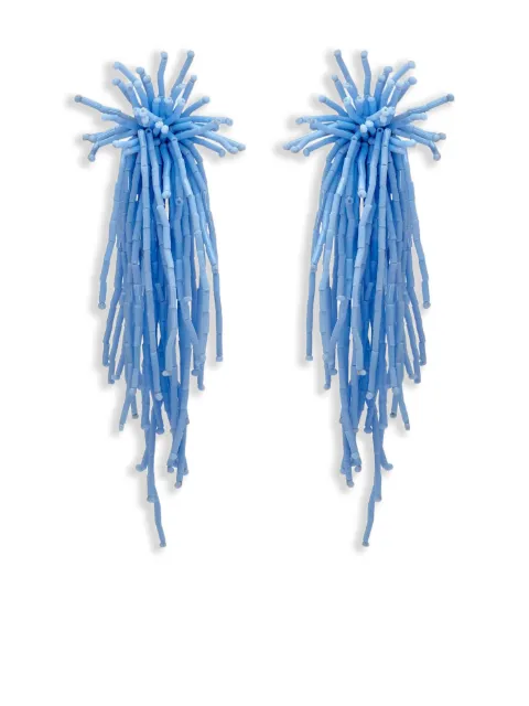 Oscar de la Renta Firework Tassel earrings