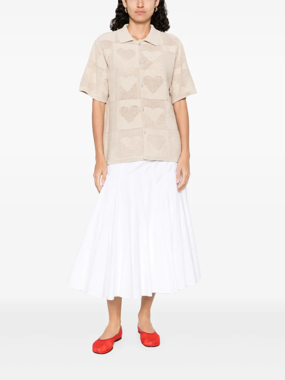 Carne Bollente Cupids Net Shirt In Pink