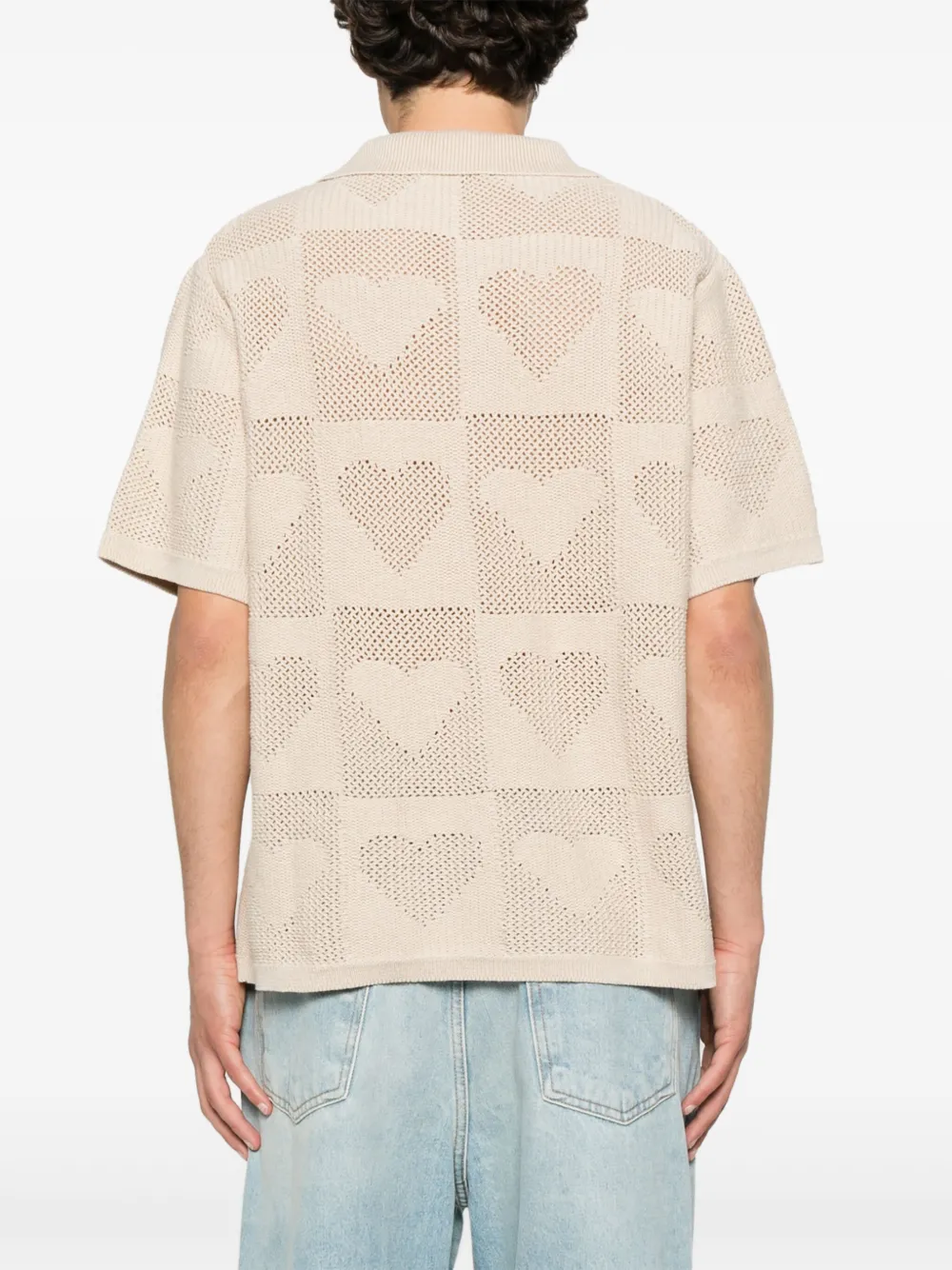 Carne Bollente Cupids Net Shirt In Pink
