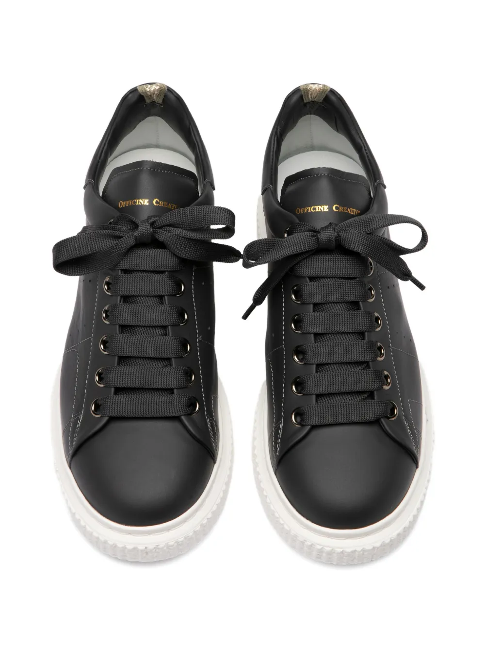 Officine Creative Krace 015 sneakers met plateauzool Grijs