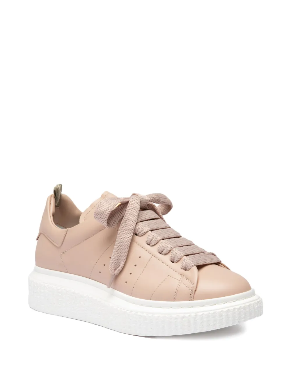 Officine Creative Krace leren sneakers Roze