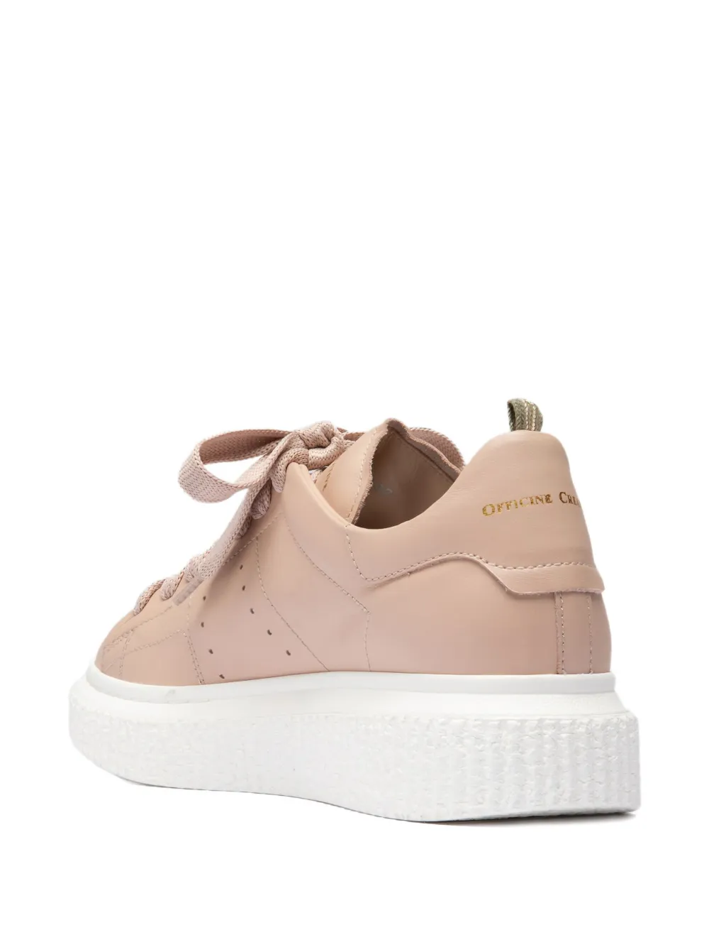 Officine Creative Krace leren sneakers Roze