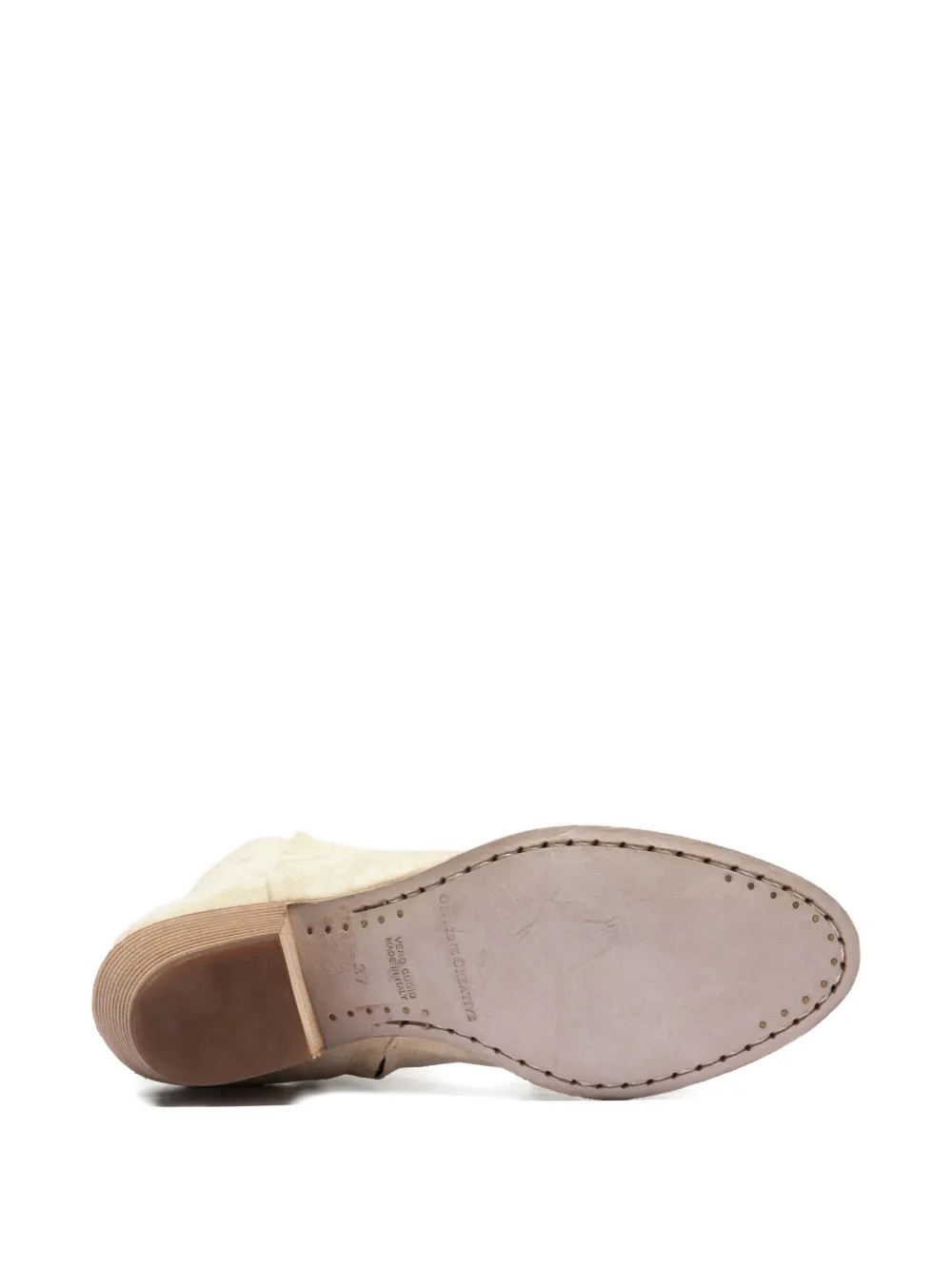 Officine Creative Shirlee Zip Boots In Neutral