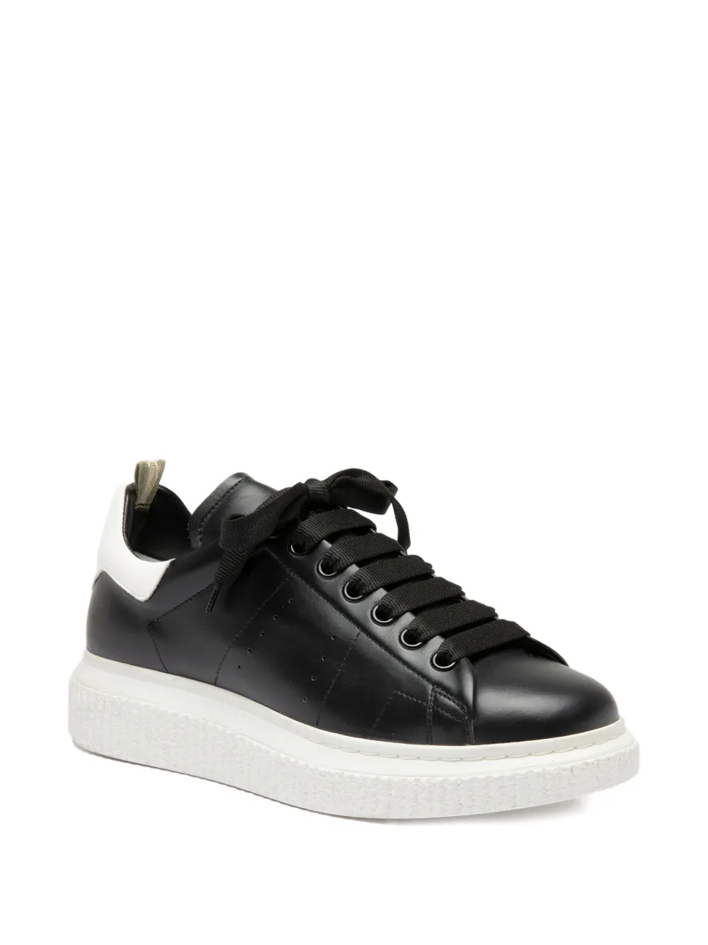 Officine Creative Krace 015 leren sneakers Zwart