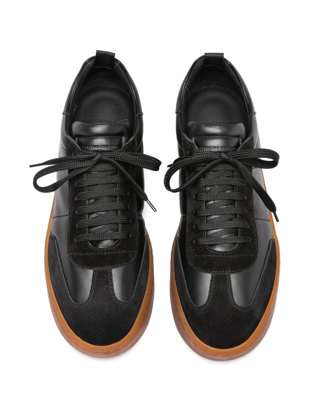 Officine Creative lace-up sneakers Black