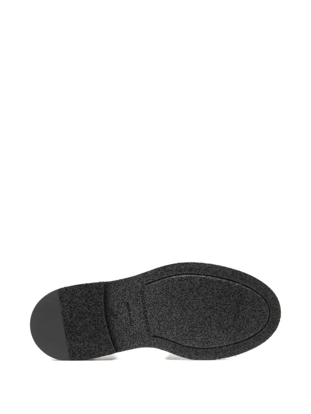 Officine Creative Wisal leren penny loafers Zwart