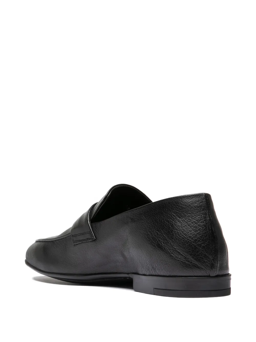 Officine Creative Airto leather loafers Zwart