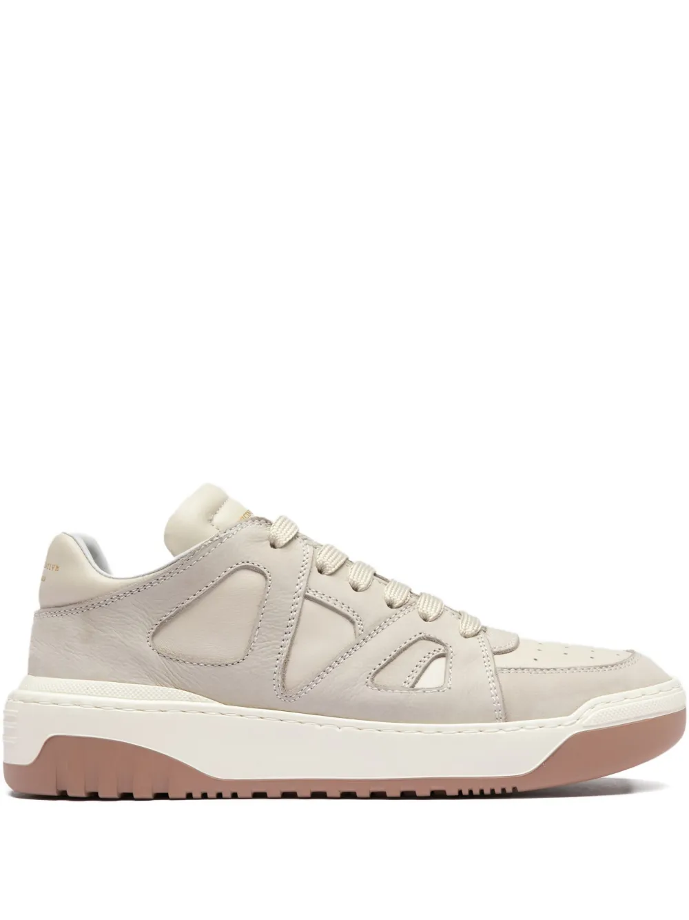 Officine Creative Rockville panelled low-top sneakers Neutrals