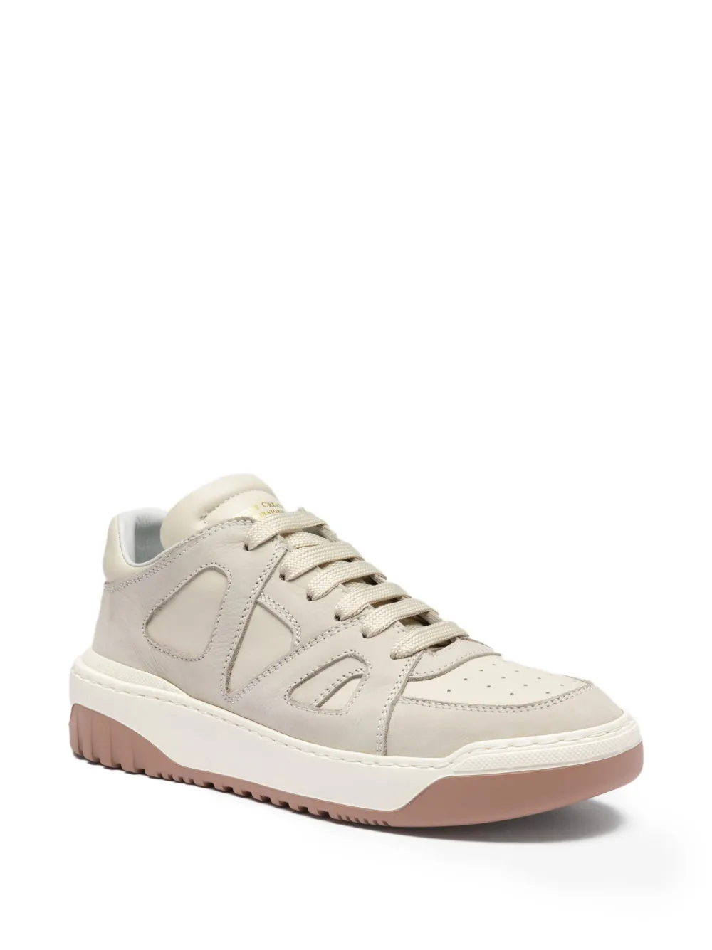 Officine Creative Rockville panelled low-top sneakers Neutrals
