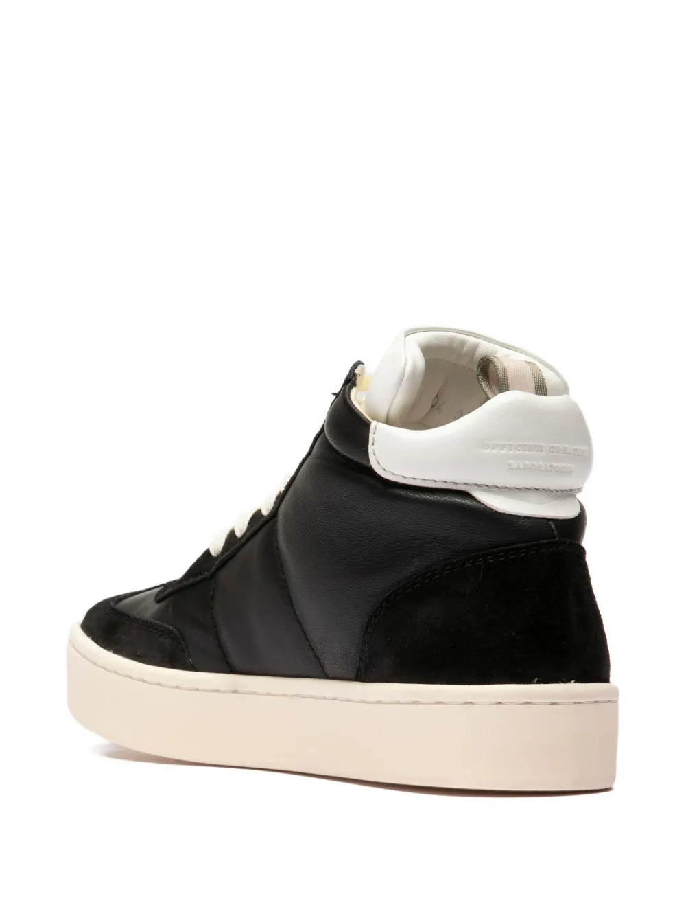 Officine Creative Leren sneakers Zwart