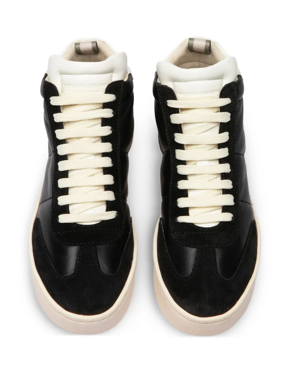 Officine Creative Leren sneakers Zwart