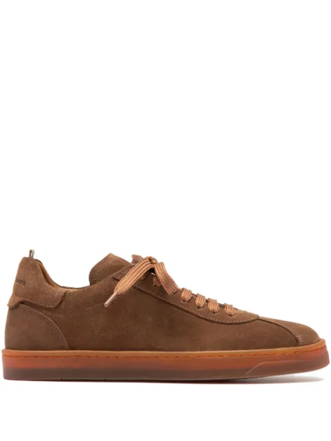 Officine Creative lace-up suede trainers