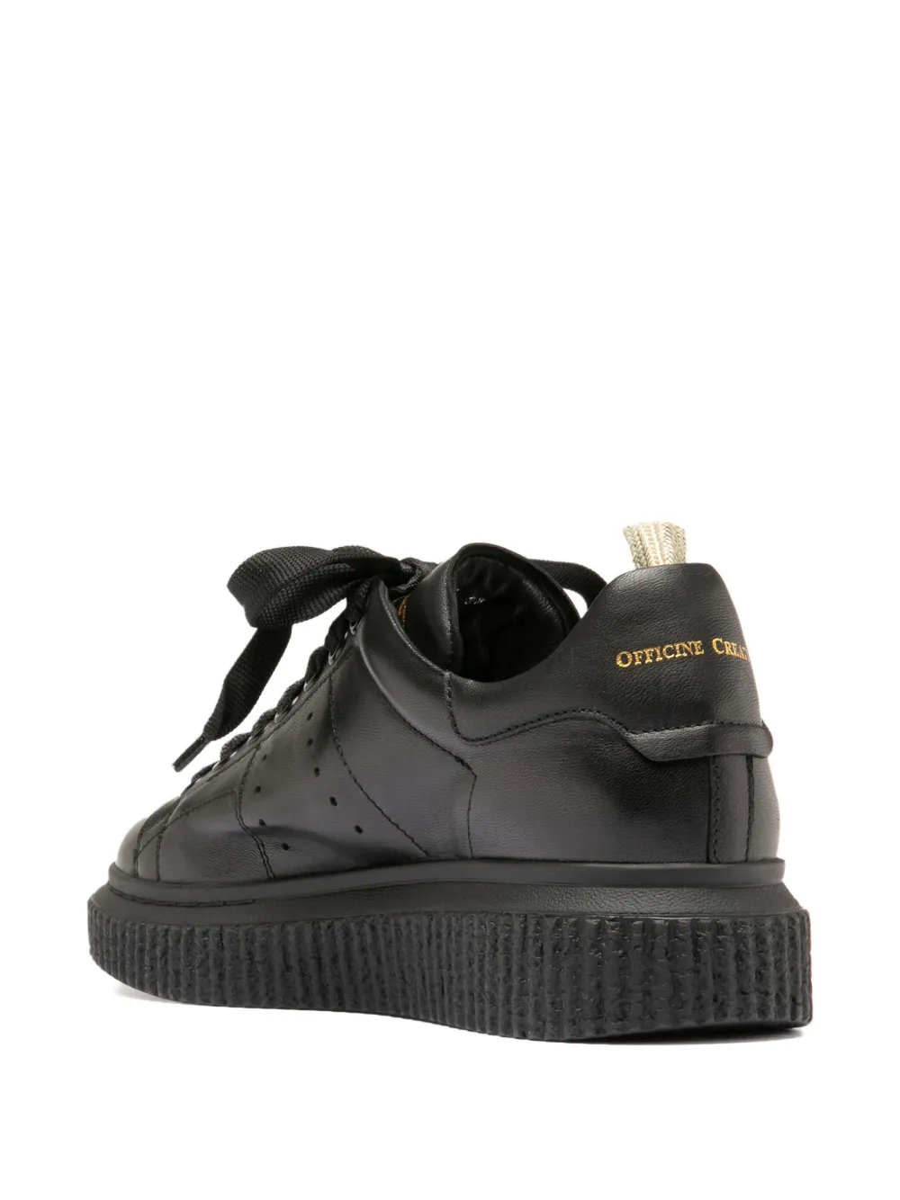 Officine Creative Krace lace-up platform sneakers Black