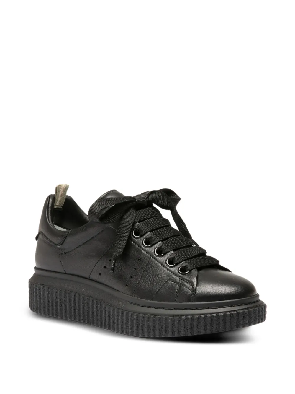 Officine Creative Krace lace-up platform sneakers Black