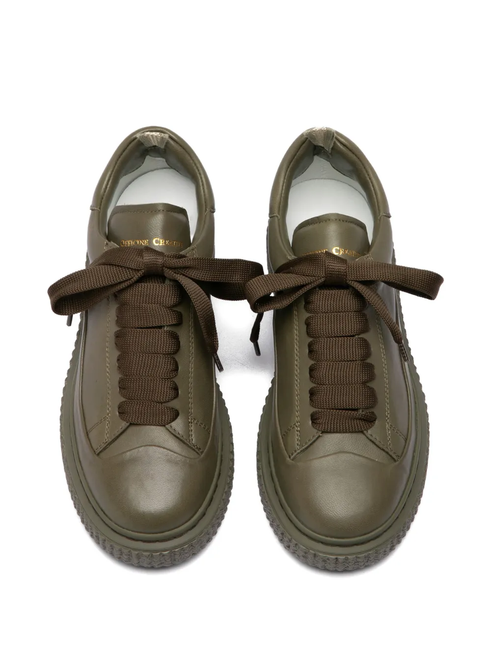 Officine Creative Krace 132 lace-up sneakers Groen