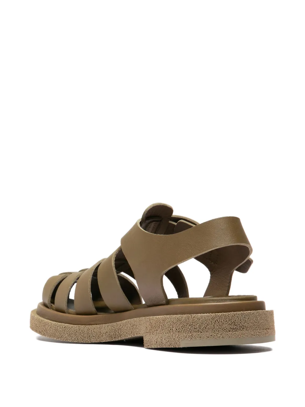 Officine Creative Wisal 030 Round-toe Sandals In Green