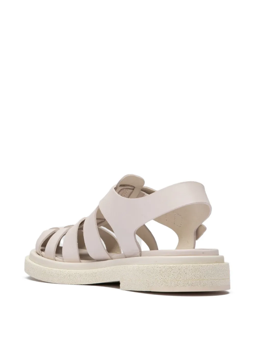 Officine Creative Wisal leren sandalen Beige