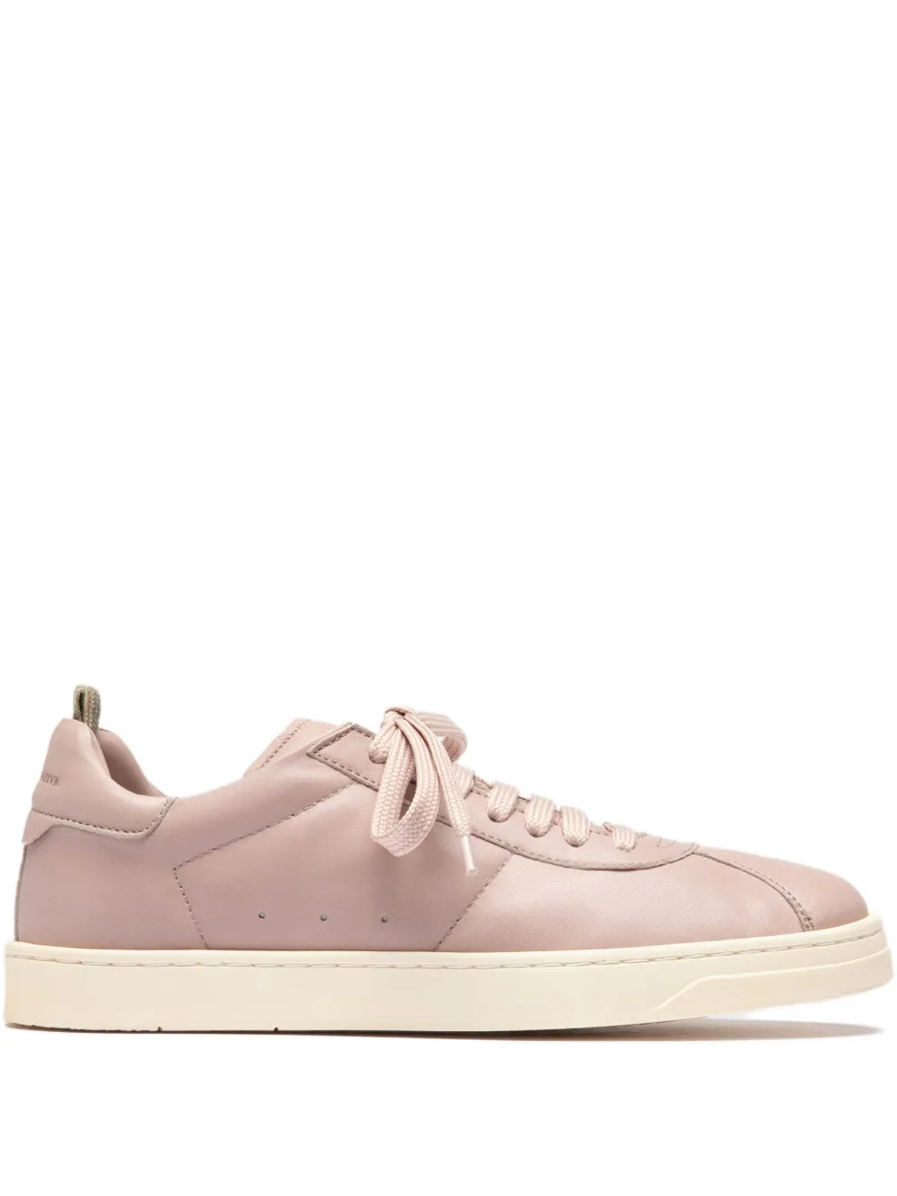 Officine Creative Karma leather low-top sneakers Pink