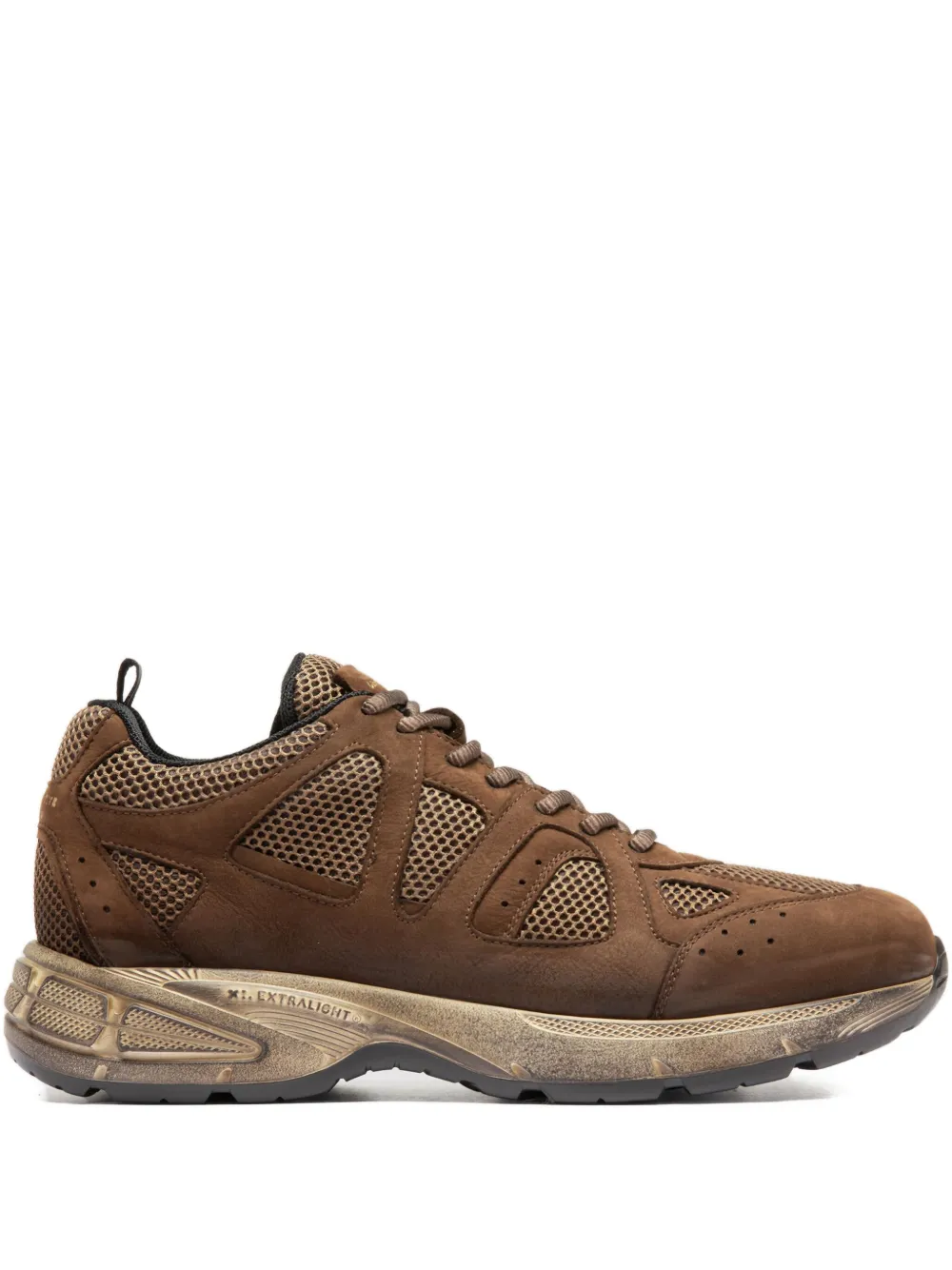 Officine Creative Leren sneakers Bruin