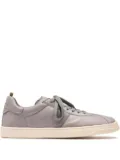 Officine Creative Karma leather lace-up sneakers - Grey