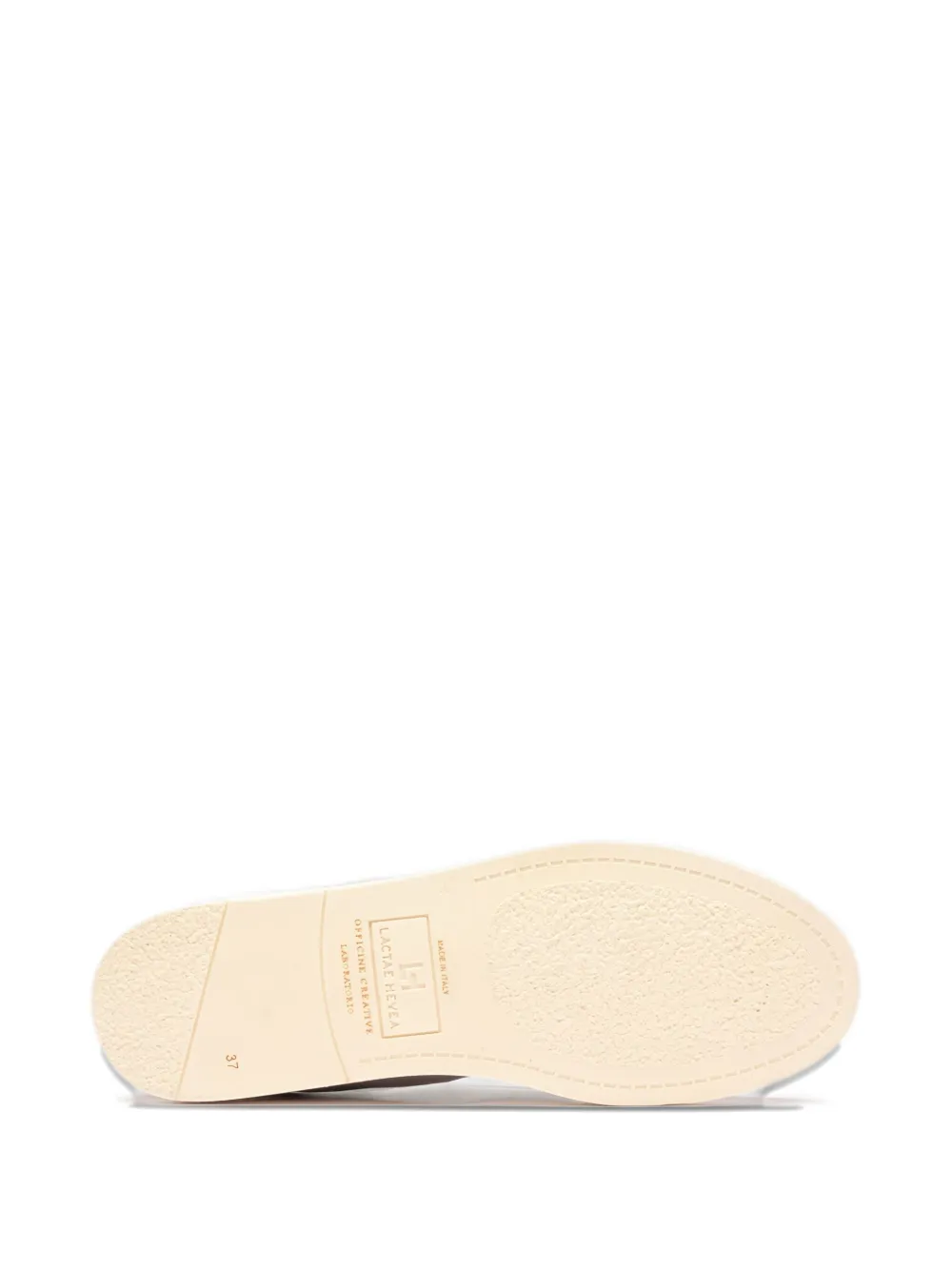 Officine Creative Karma leather lace-up sneakers Grijs