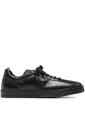 Officine Creative Karma leather low-top sneakers - Black