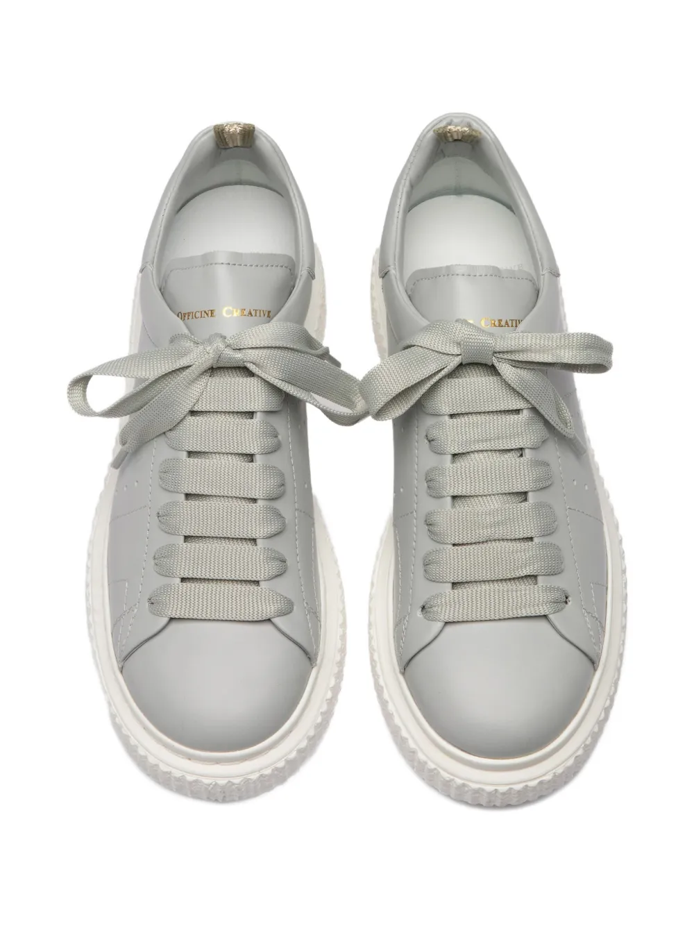 Officine Creative Krace lace-up platform sneakers Grijs