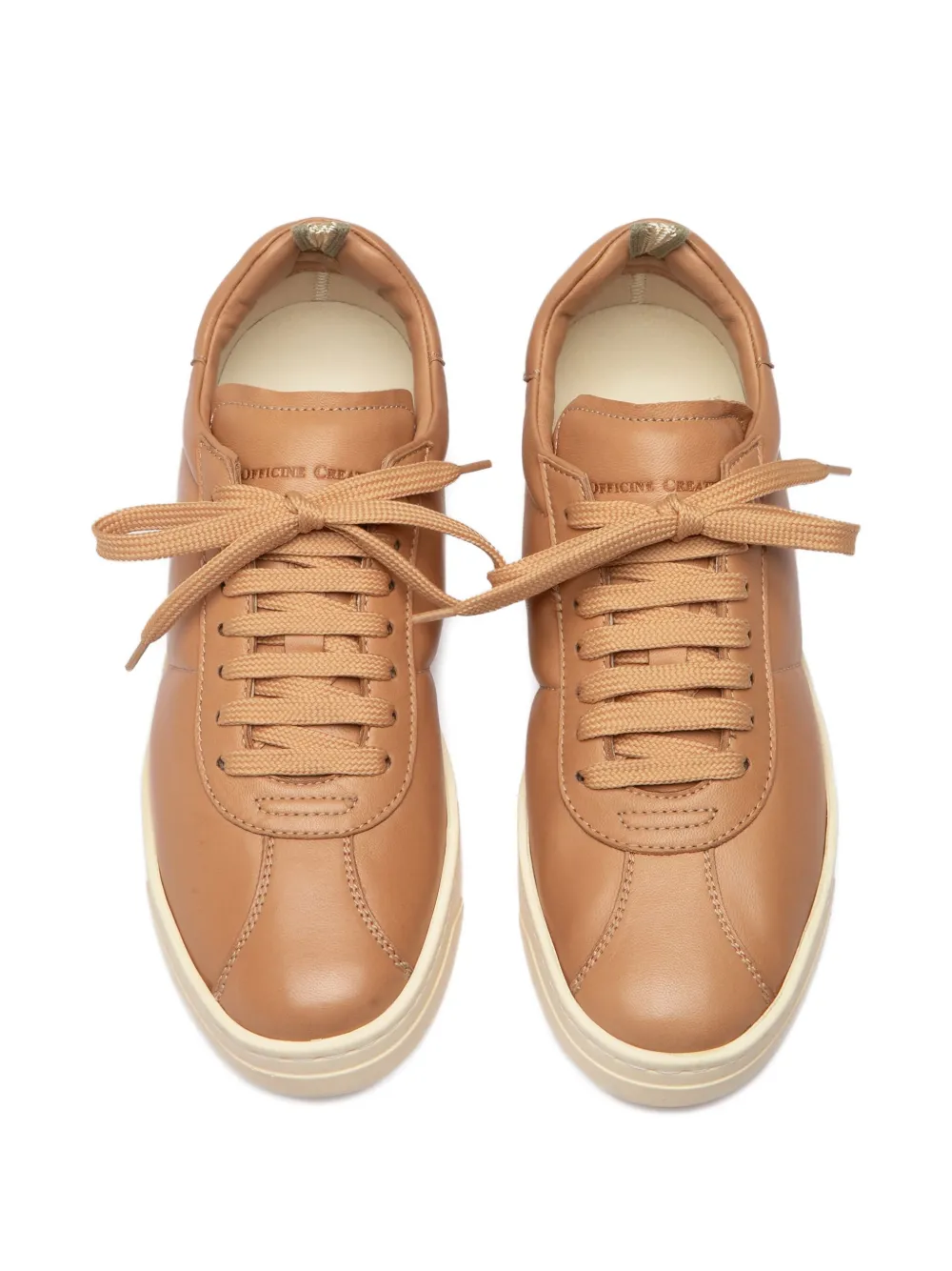 Officine Creative Leren sneakers Bruin