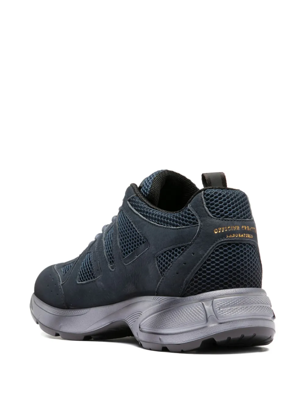 Officine Creative mesh panelled sneakers Blue