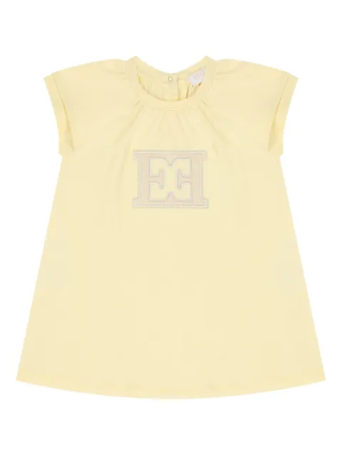 Escada Kids logo-detail dress