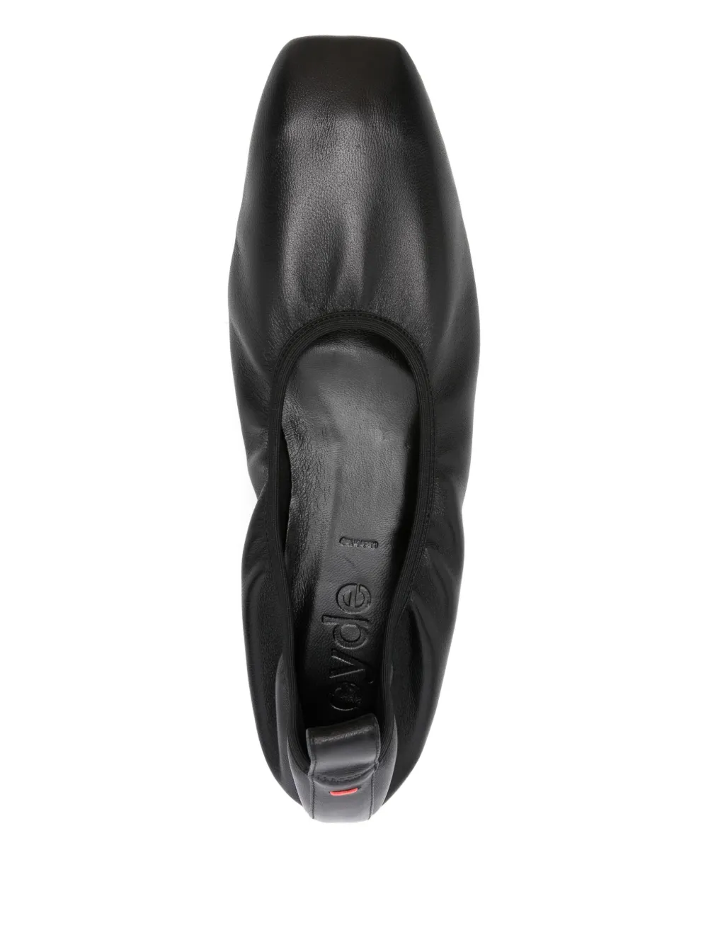 Aeyde Nomi ballet flats Black