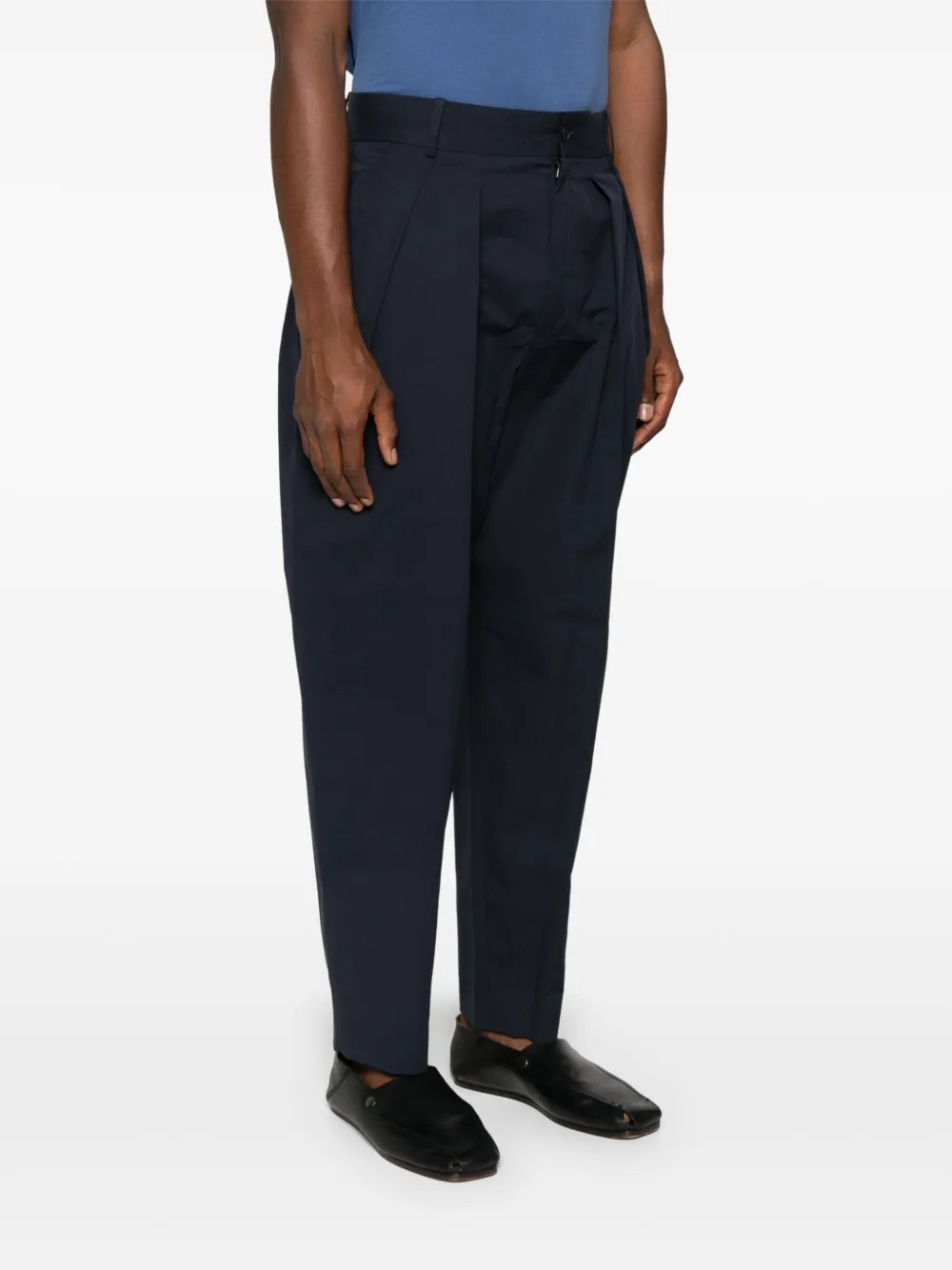 The Row Dyon broek Blauw