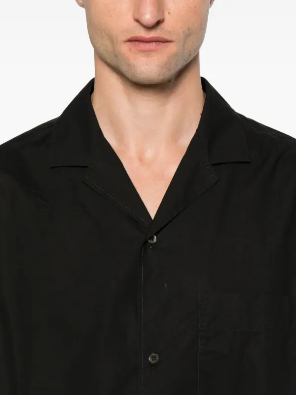 The Row Jiro シャツ | ブラック | FARFETCH JP