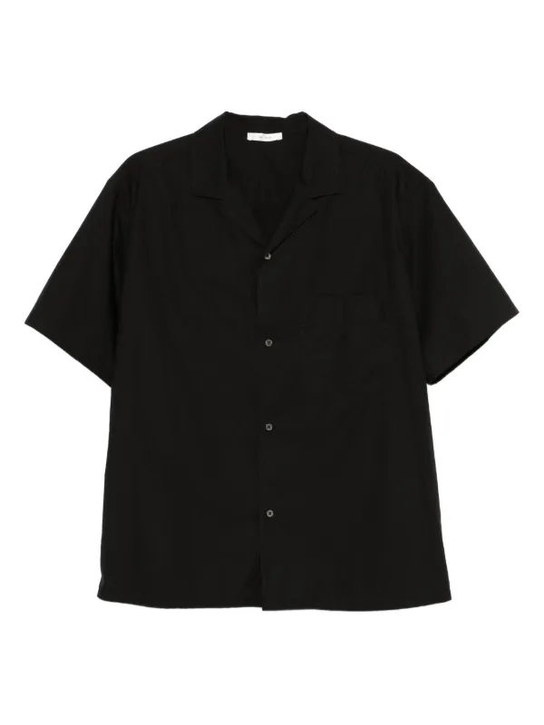 The Row Jiro シャツ | ブラック | FARFETCH JP