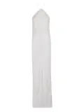 Amen embroidered georgette dress - White