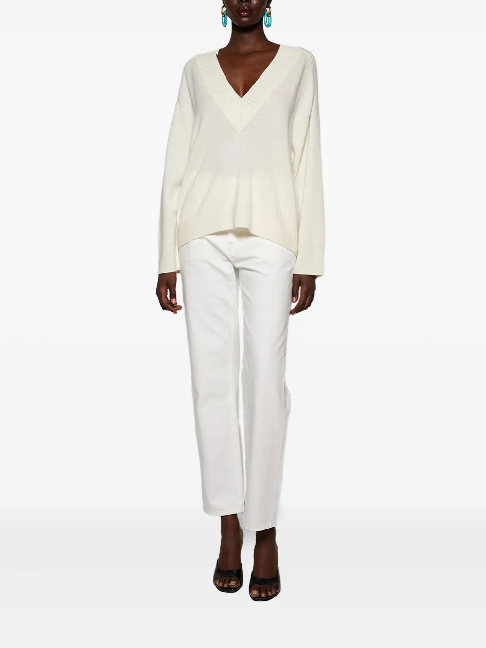 LOULOU DE SAISON CASHMERE SWEATER