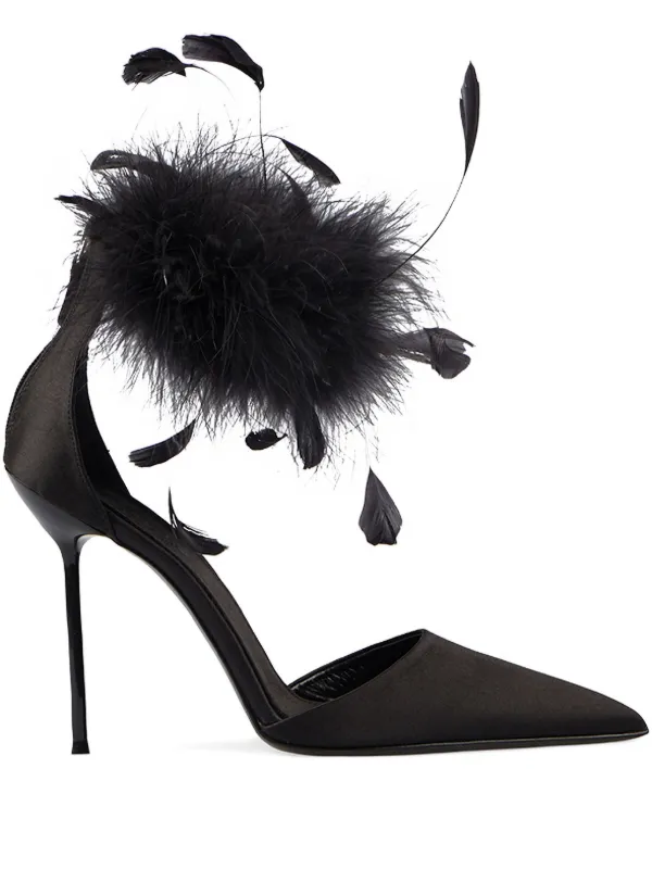 Paris Texas 105mm Lidia Pumps in Black