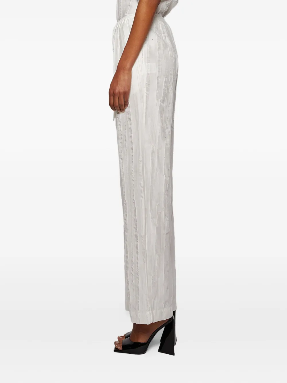 Shop Loulou De Saison Elasticated-waist Trousers