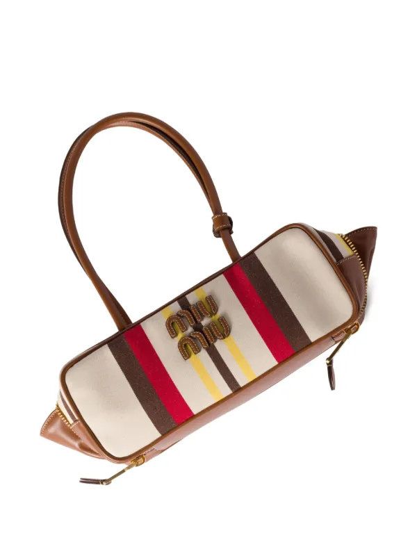 Miu Miu Beau Tote Bag | Neutrals | FARFETCH