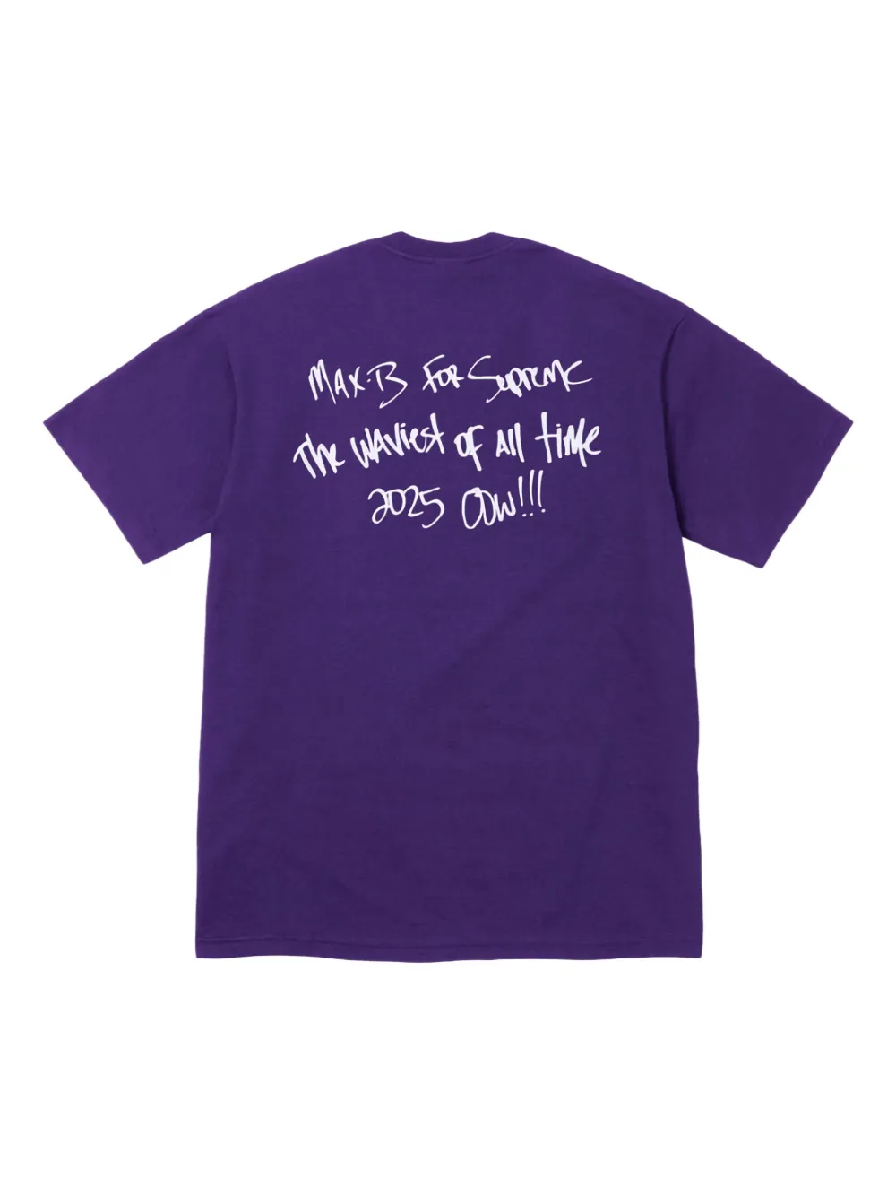 Supreme Max B T-shirt - Paars