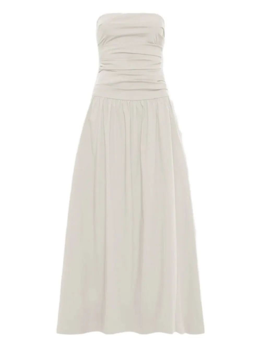 St. Agni cotton-blend dress | Neutrals | Image 1
