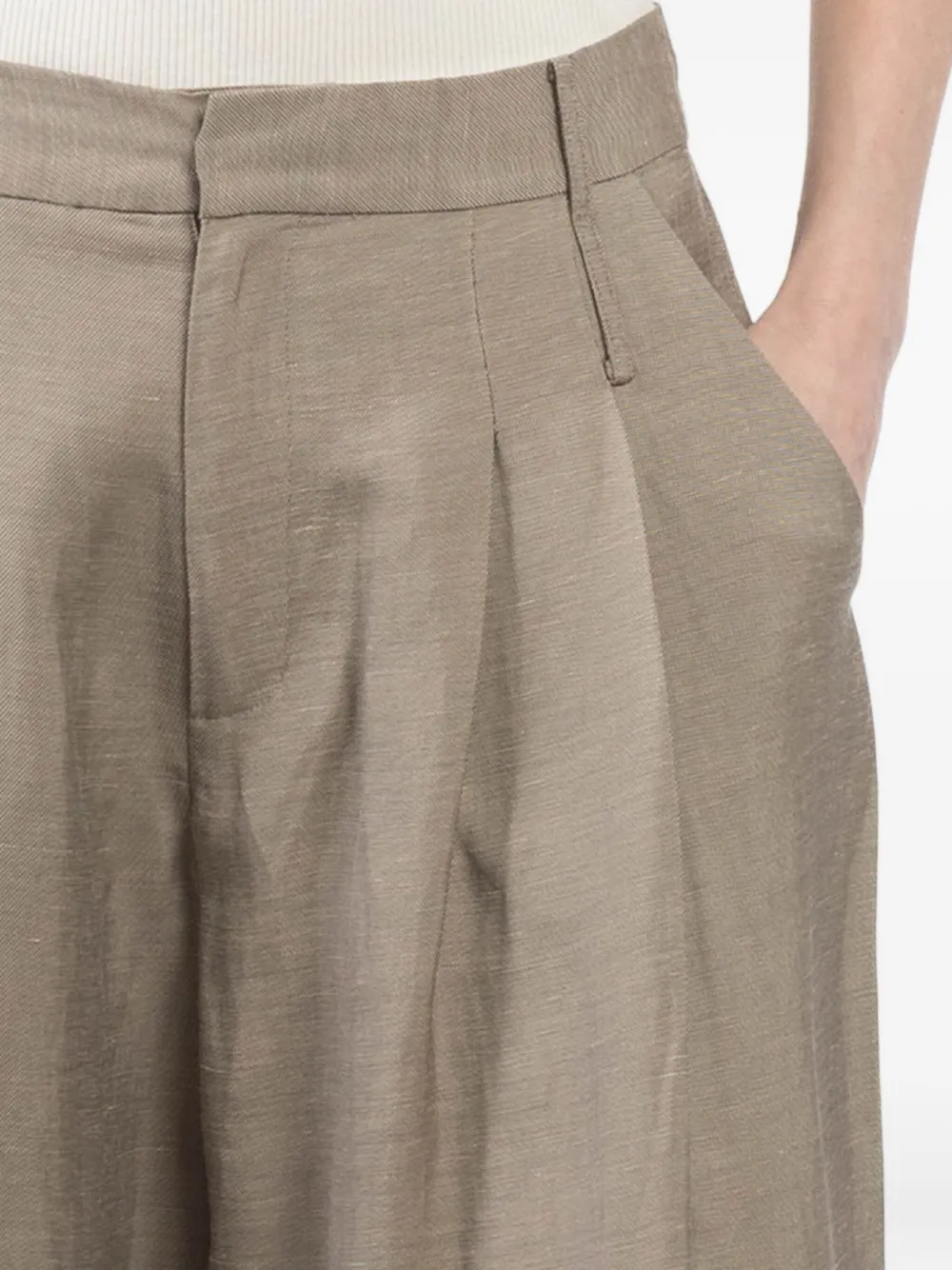 St Agni Melange Double Loop Pants