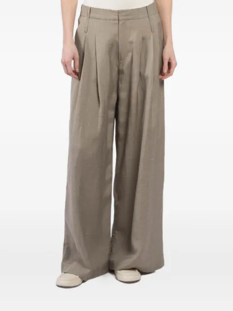 St. Agni melange trousers