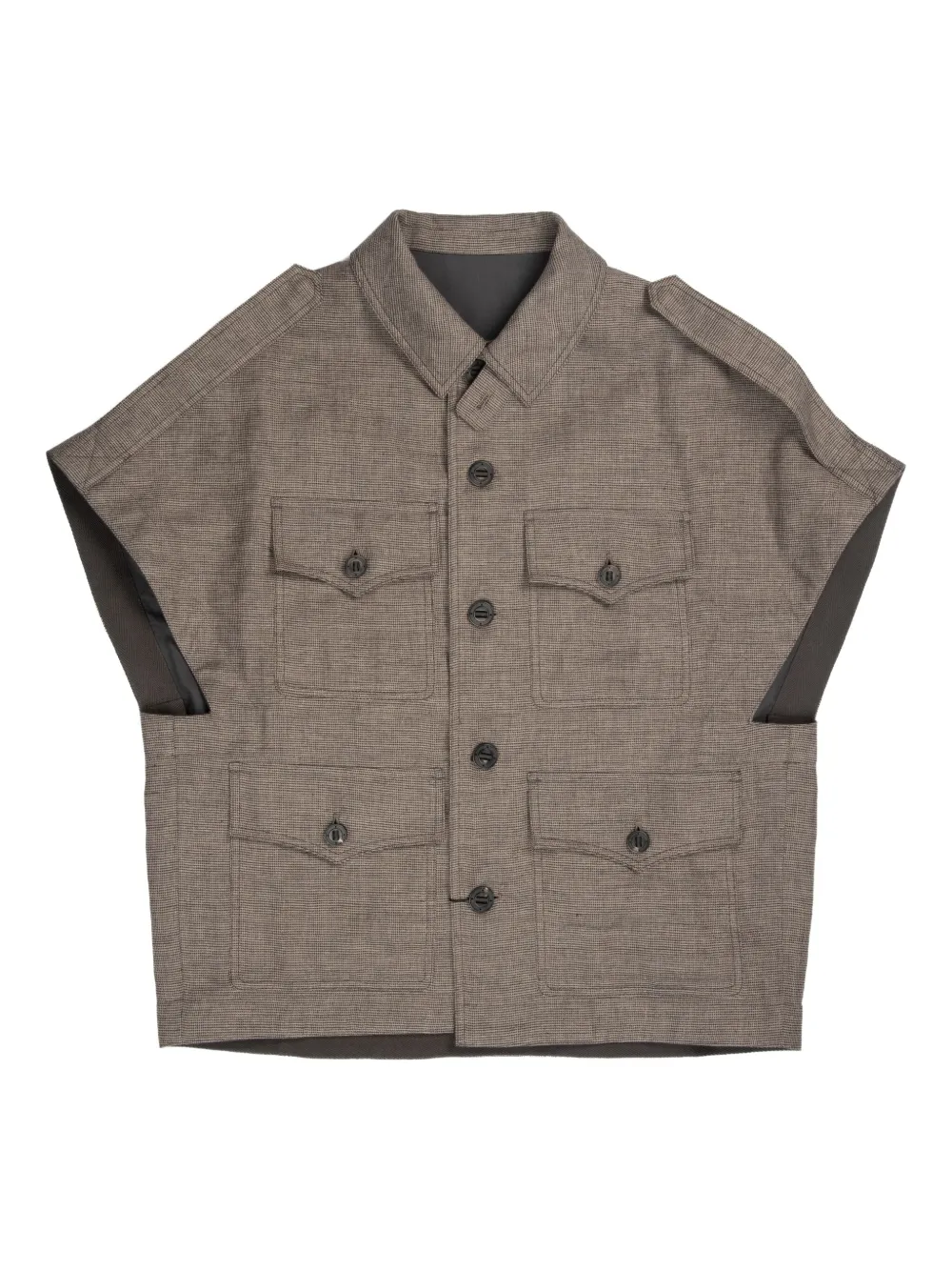 Devoa chaleco JKI-VKLC | marrón | Image 1