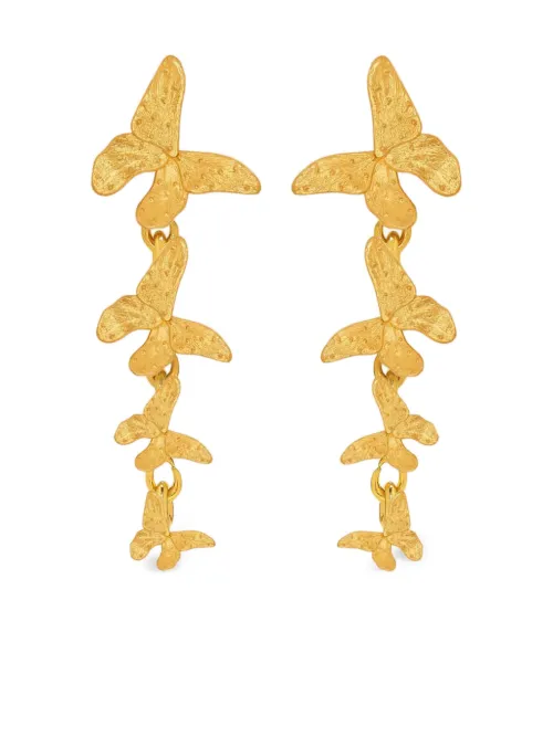Boucles d'oreilles Butterfly Drop - Oscar de la Renta - Modalova