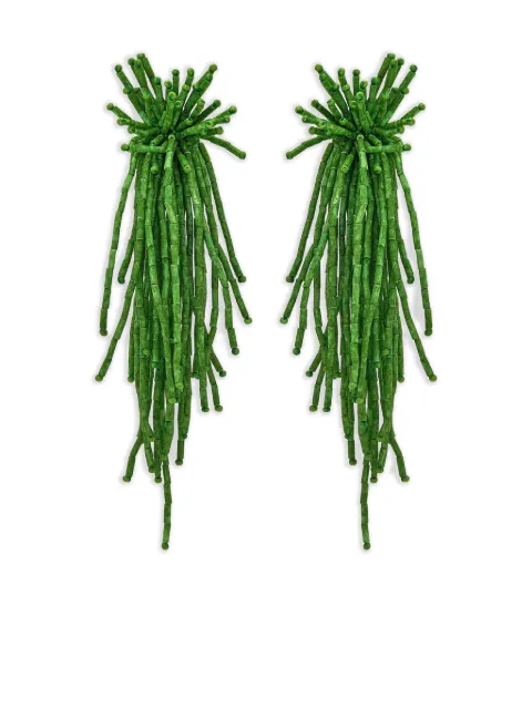 Oscar de la Renta Firework Tassel earrings