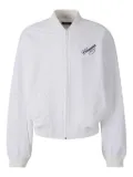 Willy Chavarria embroidered bomber jacket - White